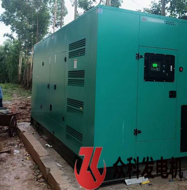 500kw上柴静音发电机组